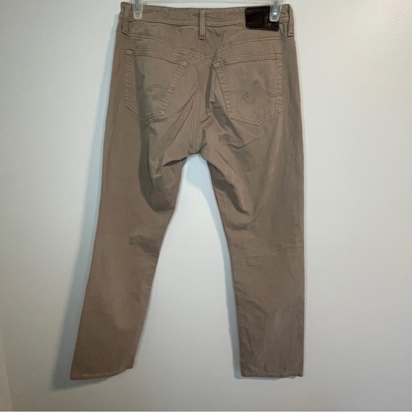 AG Jeans Everett Slim Straight Leg Twill Pants in Tan 31x32 - Picture 2 of 6